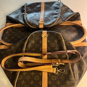 Monogram Canvas Brown and Tan travel bag